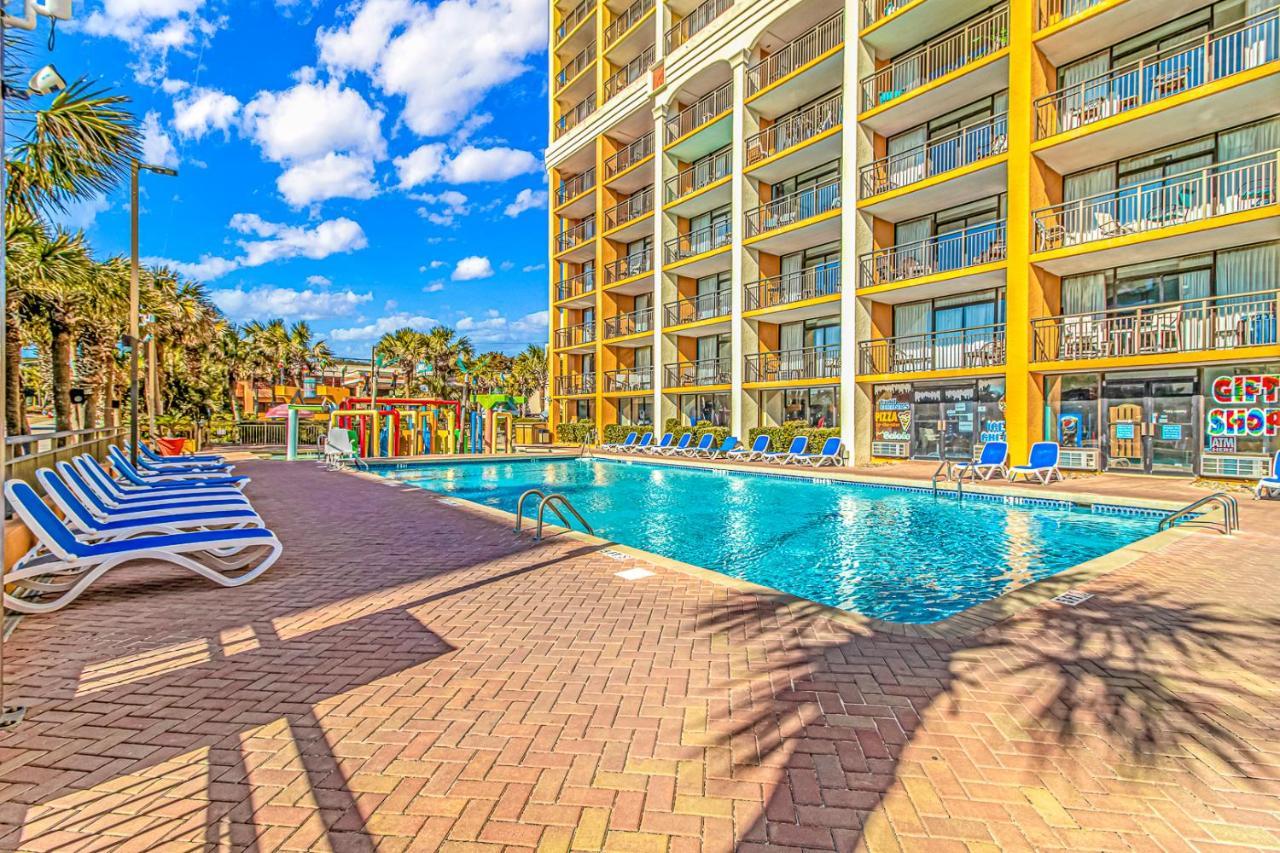 Ocean View King Suite With Modern Decor And Accents - Caravelle Resort 605 Sleeps 4 Guests Myrtle Beach Exterior foto