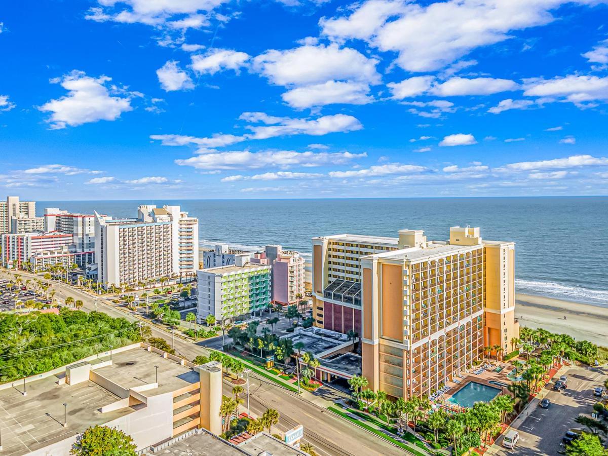 Ocean View King Suite With Modern Decor And Accents - Caravelle Resort 605 Sleeps 4 Guests Myrtle Beach Exterior foto